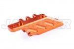 Axial Racing AX10 Deadbolt 鋁合金 後偏心軸連桿座 — JAZRIDER AX10-24014-OR