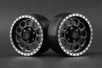 鋁合金 1.9'' Beadlock 10輻輪圈 (F型) - 黑色