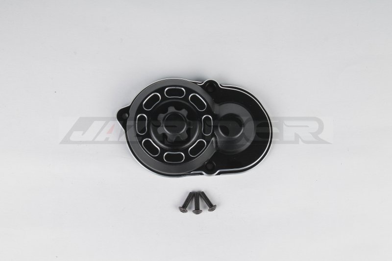 Tamiya DT02/ DT03/ DT04/ Hornet EVO. Aluminum Gear Box Cover (Black)