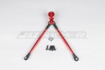 TAMIYA DT-03 底盤 鋁合金 25T 舵機防護與拉桿套件 — JAZRIDER JR-DT309-RD
