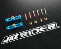 Tamiya TT01 鋁合金賽道方向套件 — JAZRIDER JR-CTM-TT01-008