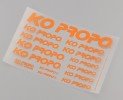 KO Propo 79057 - 霓虹橙轉移貼紙
