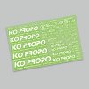 KO Propo 79071 - 綠色車貼套裝適用於RSx3/BSx3