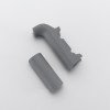 KO Propo 10514 - 大型灰色握把適用於KIY發射器
