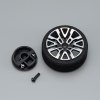KO Propo 10758 - 鋁合金遙控發射器軚環 6 適用於 EX-NEXT 黑色特別版 / EX-NEXT LDT 黑色特別版