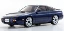 京商 Kyosho MZP436DB - 日產 180SX 天鵝絨藍車殼套件
