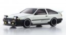 京商 Kyosho MZP410GTV - 豐田 AE86 MA020S 白色空力車殼套件