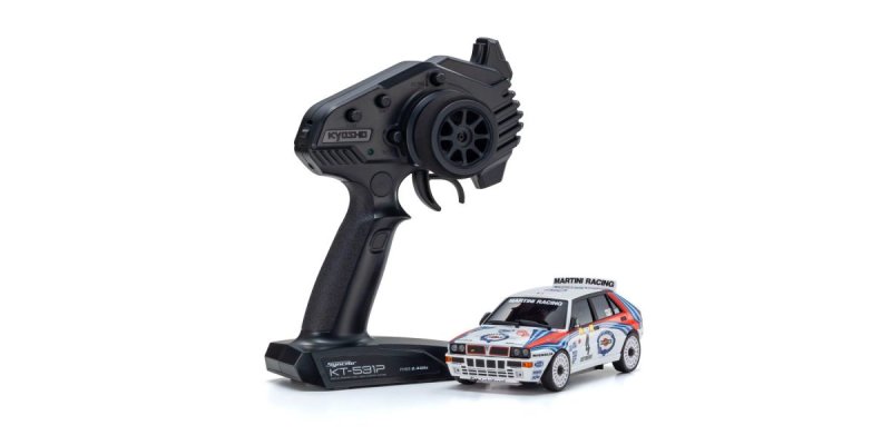 Kyosho 32655MC - MINI-Z AWD LANCIA DELTA No.4 1992 Monte Carlo Rally Winner