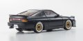 alt="Kyosho 32135BK - Nissan 180SX with Aero kit with LED Black MA-020 Sports Readyset" title="Kyosho 32135BK - Nissan 180SX with Aero kit with LED Black MA-020 Sports Readyset"