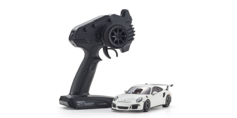 Kyosho 32358W - MINI-Z RWD MR-04 readyset Porsche 911 GT3 RS white
