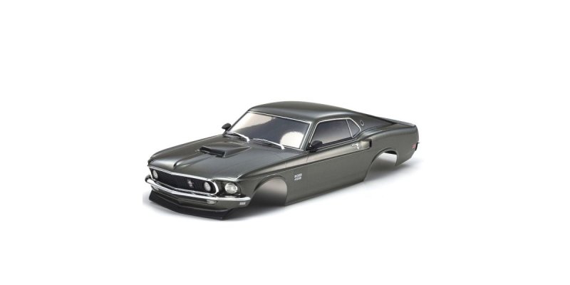 Kyosho FAB715BJ - 1969 Ford Mustang Boss 429 Black Jade Decoration Body Set