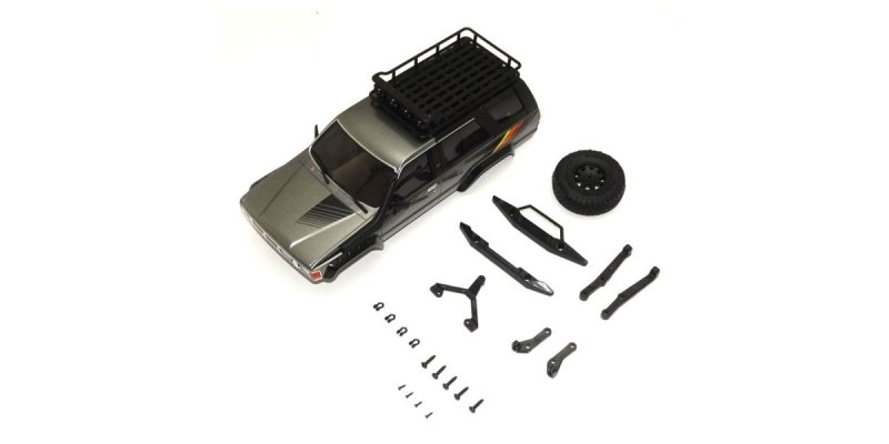 Kyosho MXB15GM - MX-01 TOYOTA 4Runner (Hilux Surf) with Accesorry parts Dark Gray Metallic