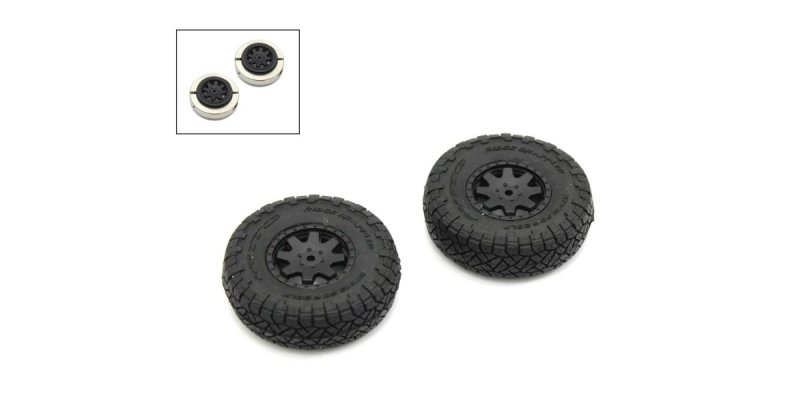 Kyosho MXTH001HWB - Premounted Tire/Wheel w/Weight 2pcs 4Runner