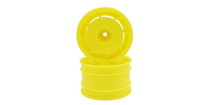 Kyosho UTH002YB - 8D Rear Wheel 50mm (Yellow/2pcs/Ultima)