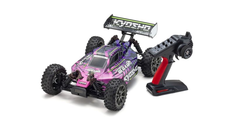 Kyosho 34118T1S - 1:8 Scale Radio Controlled Brushless Motor Powered 4WD Racing Buggy INFERNO NEO 4.0 VE Color type 1 w/KT-231P+