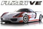 京商 Kyosho 30917T2 - 1/10 EP FAZER VE 保時捷 918 Spyder Weissach 套裝 完成品