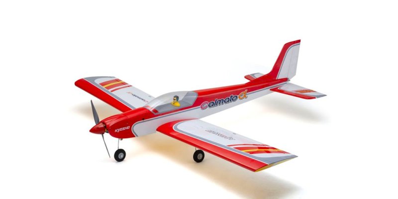 Kyosho 11272R - 40 Class Sports Trainer CALMATO Alpha 40 SPORTS EP/GP Overlay film Red