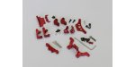 京商 Kyosho MBW2013AR 鋁合金零件套裝（紅色/適用於 MB-010）