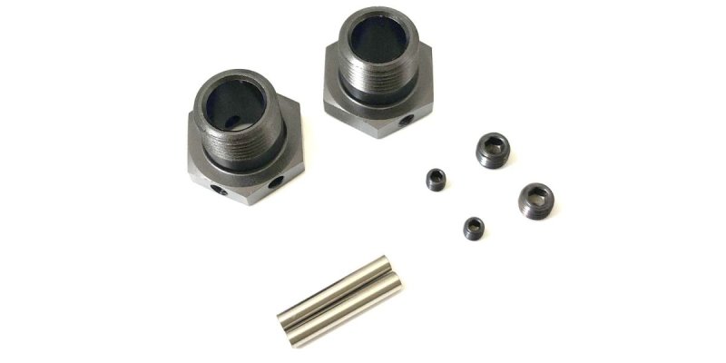Kyosho IFW625NB - Wheel Hub (Narrow/Gunmetal/2pcs/MP10)