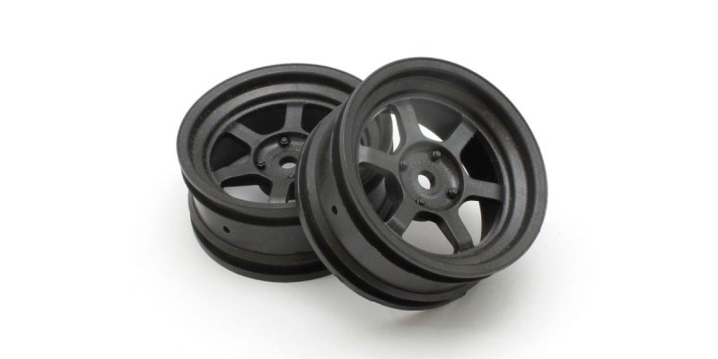 Kyosho FAH709BK - RAYS TE37V Wheel Offset 5mm(FZD2/BlackM/2p)
