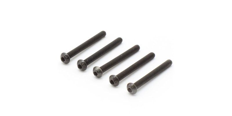 Kyosho 1-S13028H - Button Head Screw (M3x28)(Hex/5pcs)