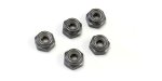 京商 Kyosho 1-N2630NA-GM 鋁合金槍灰色尼龍螺母套件 (M2.6x3.0, 5件)