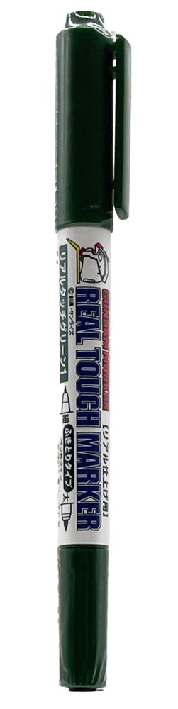 Mr.Hobby GSI-GM408 - Real Touch Marker Real Touch Green 1 (Paint)