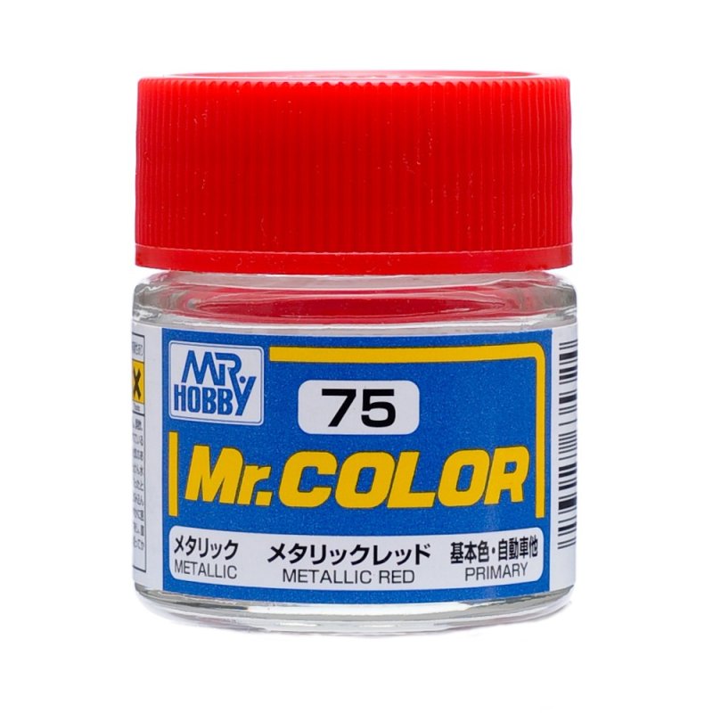 Mr.Hobby GSI-C75 - Metallic - Red - 10ml