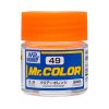 Mr.Hobby GSI-C49 光澤透明橙色漆 10ml