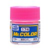 Mr.Hobby GSI-C174 平光螢光粉紅色漆 10ml