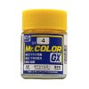 Mr.Hobby GSI-GX4 - 黃色光澤水性油 18ml