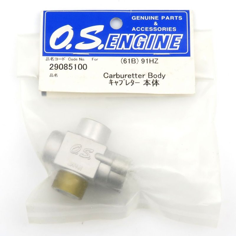 O.S. ENGINES CARBURETTOR BODY 61B 91HZ