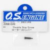O.S. Engine OS22681320 節流停止螺絲 適用 20D 20F 2FB 化油器調校