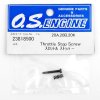 O.S. Engine OS23818500 油門止位螺絲 適用 10D,10J,20A,20B,20E,20K 化油器