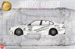 PLATZ PN24047 - 1/24 比例 BMW 320i E46 2005 WTCC 法國站冠軍 模型套件（NUNU Hobby 系列）