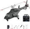 RC ERA RC ERA ERA-A61-B222-BW 迷你 Airwolf 黑白版 RC 直升機 6G 陀螺儀定高 遙控模型