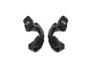 Serpent 601387 C-hub 17deg KPI L+R Aluminium SRX8 V2 鋁製轉向座