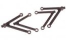 Serpent SER301013 前搖臂套件 (2+2)