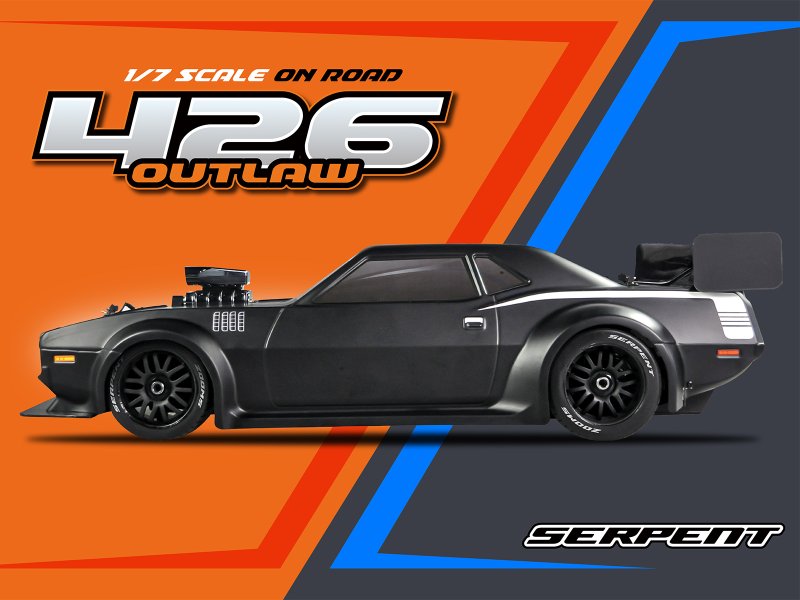 Serpent SER300040 Serpent 426 Outlaw RTR 1/7 4wd EP