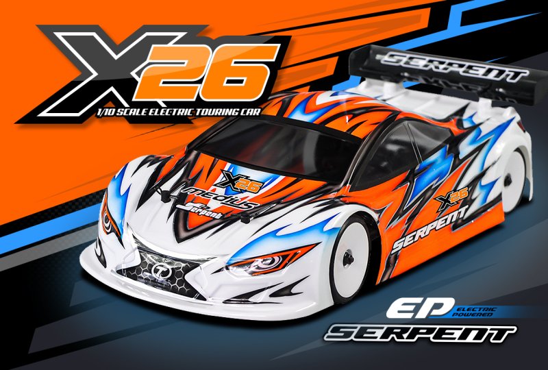 Serpent SER400052 Medius X26 steel 1/10 EP