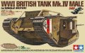 alt="Tamiya 30057 - 1/35 British Tank Mark IV Male (with Single Motor) Motorized Tank w/WWI British Infantry Set" title="Tamiya 30057 - 1/35 British Tank Mark IV Male (with Single Motor) Motorized Tank w/WWI British Infantry Set"