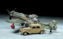 田宮 Tamiya 25213 - 1/48 Focke-Wulf Fw190 D-9 JV44 & Citroen 11CV 軍事模型套件 雙星孖星