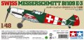 alt="Tamiya 25200 - 1/48 Swiss Messerschmitt Bf109 E-3" title="Tamiya 25200 - 1/48 Swiss Messerschmitt Bf109 E-3"