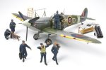 田宮 Tamiya 89730 - 1/48 比例 Spitfire Mk.Vb RAF 機組人員模型套件 雙星孖星
