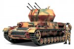 田宮 Tamiya 32544 - 1/48 Flakpanzer IV Wirbelwind 軍事模型套件 雙星孖星