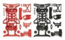 田宮 Tamiya 95242 超級X強化底盤紅/黑迷你四驅車後備配件 雙星孖星
