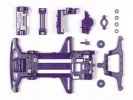 田宮 Tamiya 94273 - 超級TZ底盤 紫色 迷你四驅車配件 雙星孖星