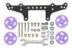田宮 Tamiya 15425 迷你四驅車 FRP 後雙滾輪支架 19mm 低摩擦滾輪 雙星孖星