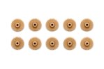 田宮 Tamiya 10328 齒輪 G-11 Gear 套裝 迷你四驅車後備配件 (淺啡色 10件) 雙星孖星