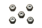 田宮 Tamiya 95719 鎖緊螺母 Jr 2mm Aluminum Lock Nut (Black, 5 Pcs.) 迷你四驅車後備配件 雙星孖星